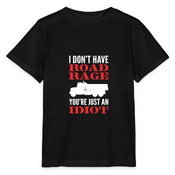 Just an idiot logistician poison - Stanley/Stella MINI CREATOR Kids’ T-Shirt - black - Front - Mikhail (115cm)