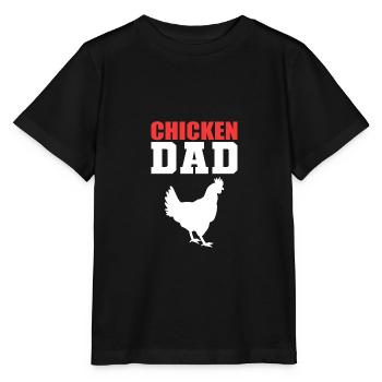 Chicken Father Rancher Poison - Stanley/Stella MINI CREATOR Kids’ T-Shirt - black - Front - Mikhail (115cm)