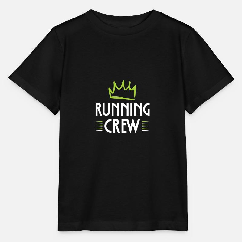 Équipe de course - T-shirt bio MINI CREATOR Stanley/Stella Enfant - noir
