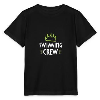 Swimming Crew - Stanley/Stella MINI CREATOR Kids’ T-Shirt - black - Front - Mikhail (115cm)