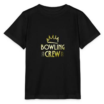 Équipe de bowling - T-shirt bio MINI CREATOR Stanley/Stella Enfant - noir - Devant - Mikhail (115cm)