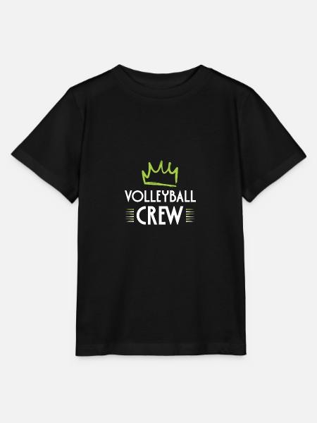 Volleyball Crew - Stanley/Stella Kinder T-Shirt MINI CREATOR - Schwarz