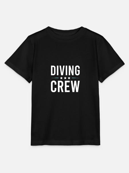 Diving Crew - Stanley/Stella Kinder T-Shirt MINI CREATOR - Schwarz