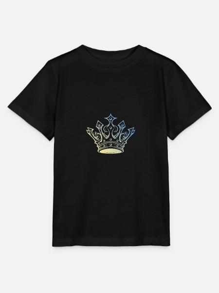 Krone Royal - Stanley/Stella Kinder T-Shirt MINI CREATOR - Schwarz