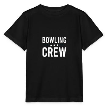 Équipe de bowling - T-shirt bio MINI CREATOR Stanley/Stella Enfant - noir - Devant - Mikhail (115cm)