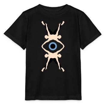 Eye - Stanley/Stella MINI CREATOR Kids’ T-Shirt - black - Front - Mikhail (115cm)