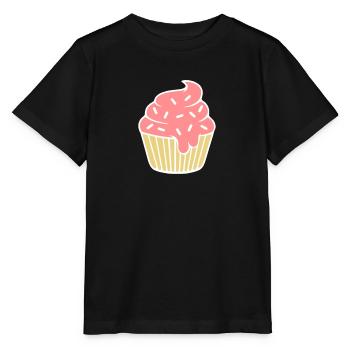 Cupcake - Stanley/Stella MINI CREATOR Kids’ T-Shirt - black - Front - Mikhail (115cm)