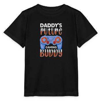 Bébé Papa Amour Ventre - T-shirt bio MINI CREATOR Stanley/Stella Enfant - noir - Devant - Mikhail (115cm)