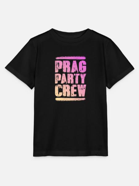 Prag Party Crew Bunt - Stanley/Stella Kinder T-Shirt MINI CREATOR - Schwarz