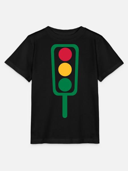 Ampel - Stanley/Stella Kinder T-Shirt MINI CREATOR  - Schwarz