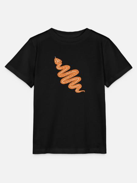 DOWN UNDER SNAKE - Stanley/Stella Kinder T-Shirt MINI CREATOR - Schwarz