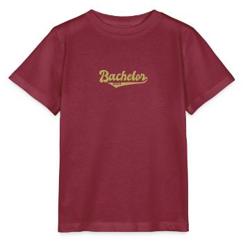 Bachelor 2025 Graduation Graduation - Stanley/Stella MINI CREATOR Kids’ T-Shirt - burgundy - Front - Kain (125cm)