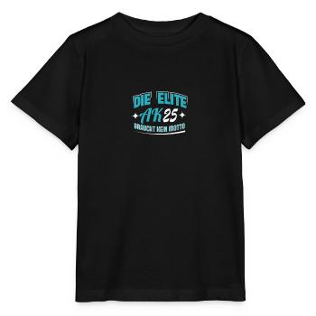 Abschlussklasse 2025 Schulabschluss Abitur Matura - Stanley/Stella Kinder T-Shirt MINI CREATOR  - Schwarz - Vorne - Mikhail (115cm)