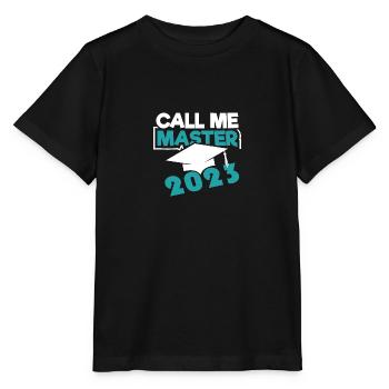 Master 2023 Graduation Graduation Uni - Stanley/Stella MINI CREATOR Kids’ T-Shirt - black - Front - Mikhail (115cm)