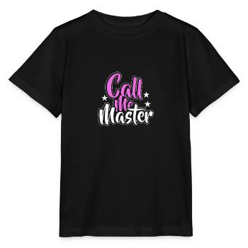 Diplôme de Master Diplôme Université - T-shirt bio MINI CREATOR Stanley/Stella Enfant - noir - Devant - Mikhail (115cm)
