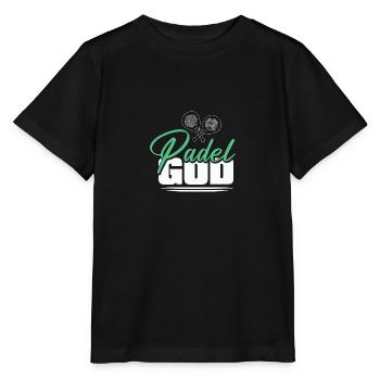 Padel Tennis Paddle Padel Ball Paddling Padel Tennis - Stanley/Stella MINI CREATOR Kids’ T-Shirt - black - Front - Mikhail (115cm)