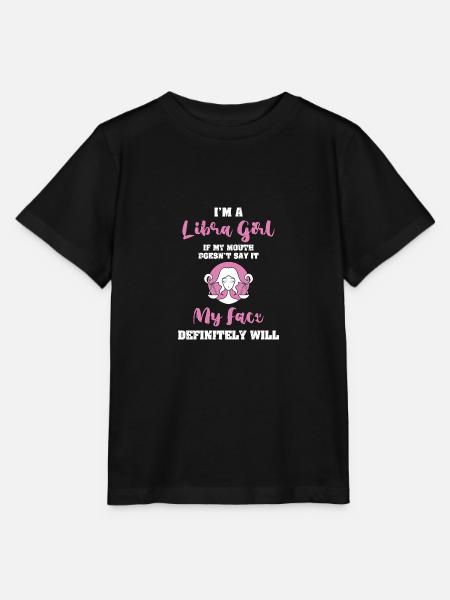 Sternzeichen Waage - Stanley/Stella Kinder T-Shirt MINI CREATOR - Schwarz