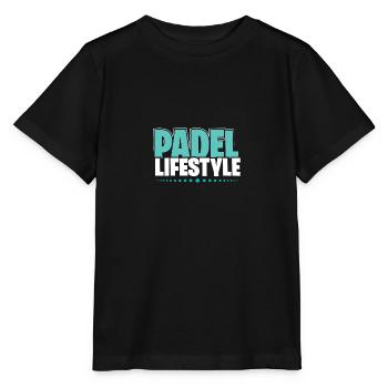 Padel Tennis Paddle Padel Ball Paddling Padel Tennis - Stanley/Stella MINI CREATOR Kids’ T-Shirt - black - Front - Mikhail (115cm)