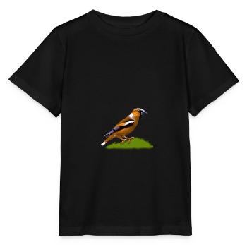 Mordeur de noyau - T-shirt bio MINI CREATOR Stanley/Stella Enfant - noir - Devant - Mikhail (115cm)
