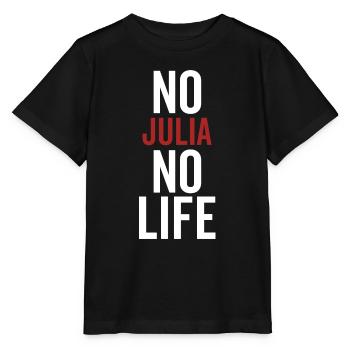 Pas de Julia Pas de vie - T-shirt bio MINI CREATOR Stanley/Stella Enfant - noir - Devant - Mikhail (115cm)