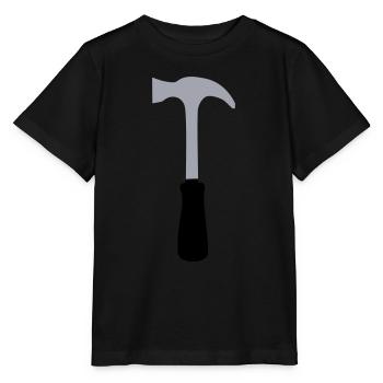 hammer - Stanley/Stella Kinder T-Shirt MINI CREATOR  - Schwarz - Vorne - Mikhail (115cm)