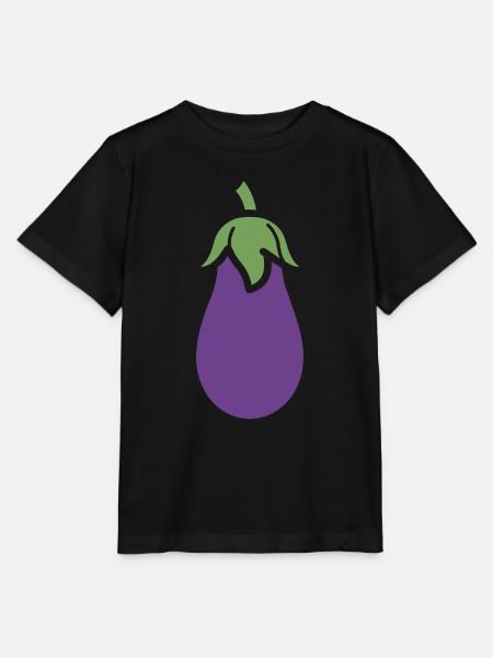 Aubergine - Stanley/Stella Kinder T-Shirt MINI CREATOR - Schwarz