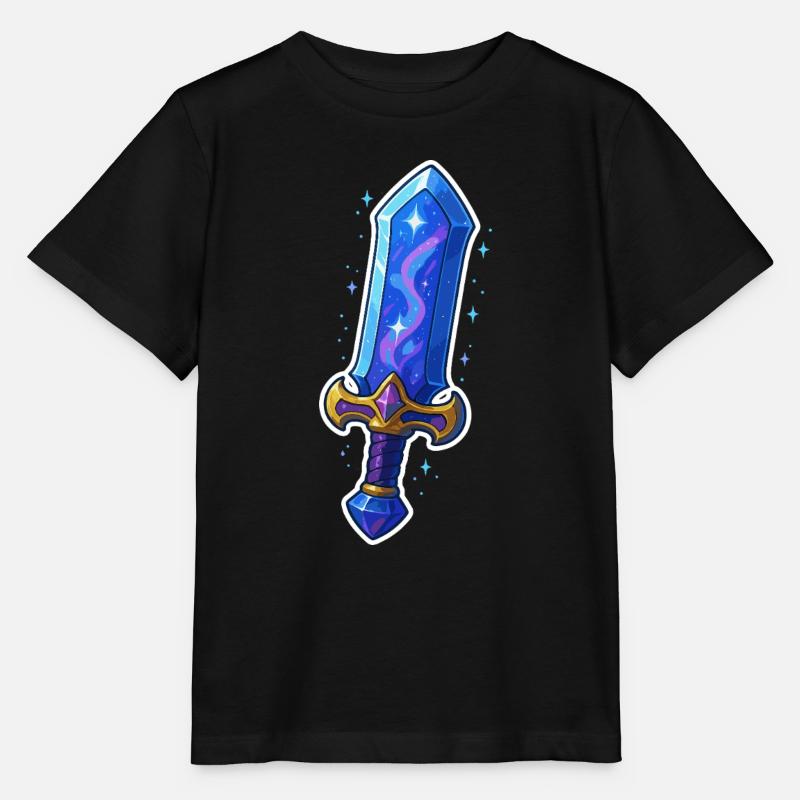 Fantasy Sword - Stanley/Stella Kinder T-Shirt MINI CREATOR  - Schwarz