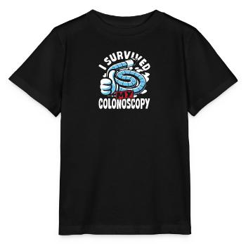 Diagnostic endoscopie, coloscopie - T-shirt bio MINI CREATOR Stanley/Stella Enfant - noir - Devant - Mikhail (115cm)