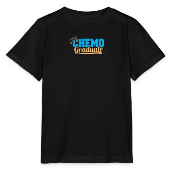 Chemo -Absolventen Chemotherapie -Krebsbewusstsein - Stanley/Stella Kinder T-Shirt MINI CREATOR  - Schwarz - Vorne - Mikhail (115cm)
