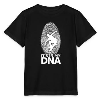 Skateboarder Skateboard Skater Skate Skate Skateing ADN - T-shirt bio MINI CREATOR Stanley/Stella Enfant - noir - Devant - Mikhail (115cm)