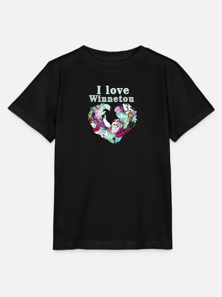 save winnetou,winnetou,federn,illustration - Stanley/Stella Kinder T-Shirt MINI CREATOR - Schwarz