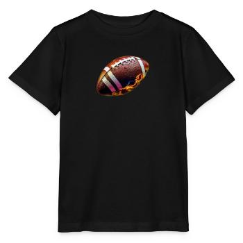 Speed Demon - Football américain - T-shirt bio MINI CREATOR Stanley/Stella Enfant - noir - Devant - Mikhail (115cm)
