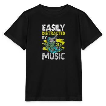 Partitions Musikverein Style de musique - T-shirt bio MINI CREATOR Stanley/Stella Enfant - noir - Devant - Mikhail (115cm)
