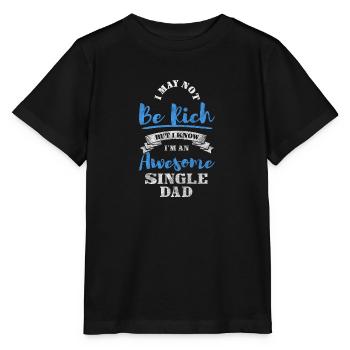 Alleinerziehend Verantwortung Sarkasmus - Stanley/Stella Kinder T-Shirt MINI CREATOR  - Schwarz - Vorne - Mikhail (115cm)
