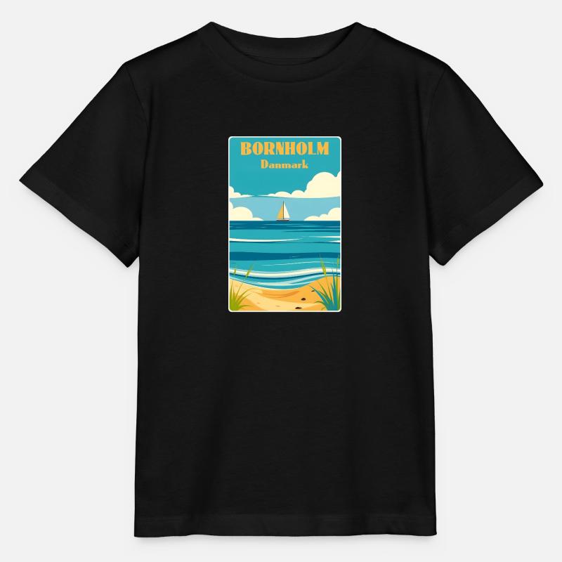 Bornholm - T-shirt bio MINI CREATOR Stanley/Stella Enfant - noir