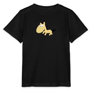 Pony équitation Rider - T-shirt bio MINI CREATOR Stanley/Stella Enfant - noir - Devant - Mikhail (115cm)