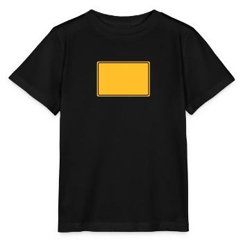 Ortsschild - Stanley/Stella Kinder T-Shirt MINI CREATOR  - Schwarz - Vorne - Mikhail (115cm)