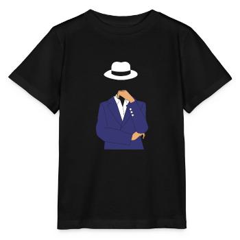 Cybersecurity Cyber Programmer Hacker - Stanley/Stella MINI CREATOR Kids’ T-Shirt - black - Front - Mikhail (115cm)