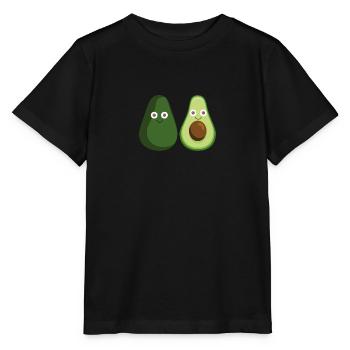 avocat, avocat, couple, couple - T-shirt bio MINI CREATOR Stanley/Stella Enfant - noir - Devant - Mikhail (115cm)