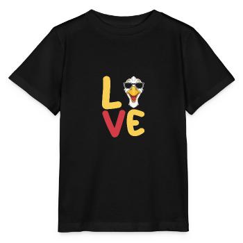 Gans - Stanley/Stella Kinder T-Shirt MINI CREATOR  - Schwarz - Vorne - Mikhail (115cm)