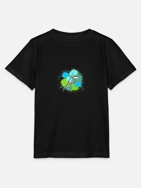 Angler Angeln - Stanley/Stella Kinder T-Shirt MINI CREATOR - Schwarz