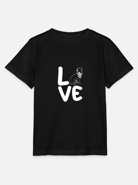Border Collie - Stanley/Stella Kinder T-Shirt MINI CREATOR - Schwarz