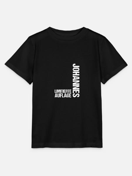 Johannes - Stanley/Stella Kinder T-Shirt MINI CREATOR  - Schwarz