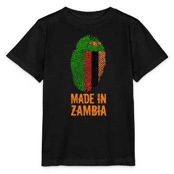 Made In Zambie / Zambie - T-shirt bio MINI CREATOR Stanley/Stella Enfant - noir - Devant - Mikhail (115cm)