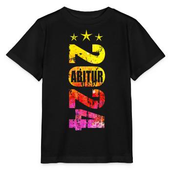 Abitur 2024 - Stanley/Stella Kinder T-Shirt MINI CREATOR  - Schwarz - Vorne - Mikhail (115cm)