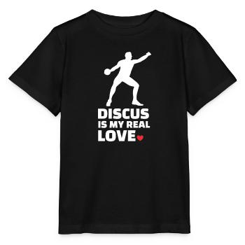 Disque - T-shirt bio MINI CREATOR Stanley/Stella Enfant - noir - Devant - Mikhail (115cm)