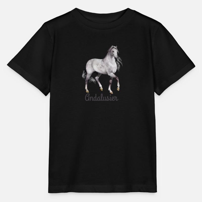 Andalusier - Stanley/Stella Kinder T-Shirt MINI CREATOR  - Schwarz