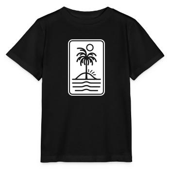 Palm Island Holidays - Stanley/Stella MINI CREATOR Kids’ T-Shirt - black - Front - Mikhail (115cm)
