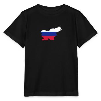 Slowenien - Stanley/Stella Kinder T-Shirt MINI CREATOR  - Schwarz - Vorne - Mikhail (115cm)