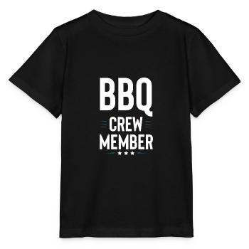 Bbq Crew - Stanley/Stella MINI CREATOR Kids’ T-Shirt - black - Front - Mikhail (115cm)